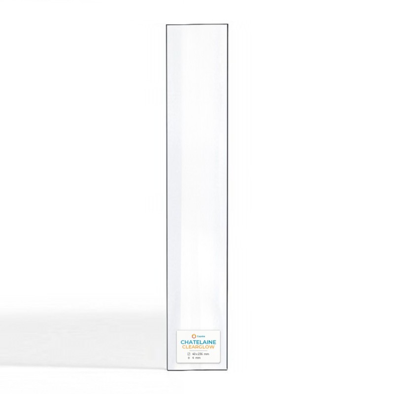 Vetro Chatelaine CLEARGLOW - Vetro Rettangolo per stufa a legna