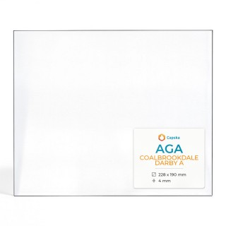 Aga COALBROOKDALE DARBY A Glass Panel - Quality Replacement for Stoves