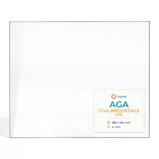 Aga COALBROOKDALE OSI Glass Panel - Rectangular for Wood Burning Stove