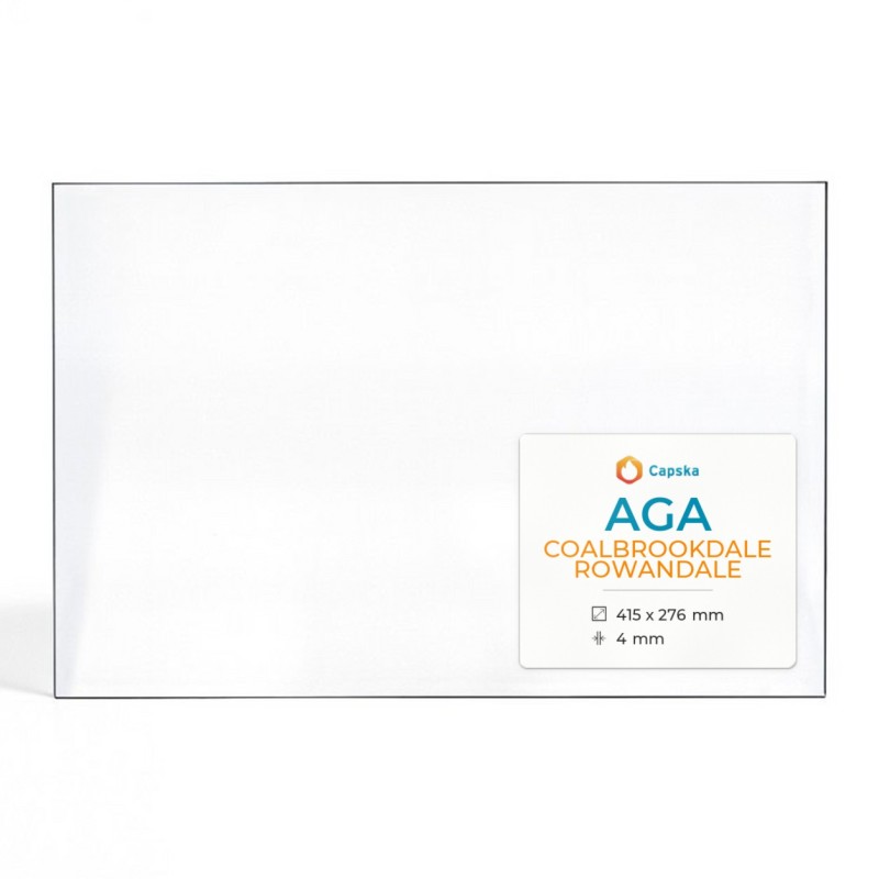 Aga COALBROOKDALE ROWANDALE Glass Panel for Stove