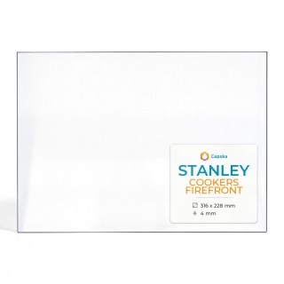 Stanley COOKERS FIREFRONT Glass Panel - Rectangular Stove Replacement