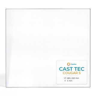 Vitre Cast Tec COUGAR 5 - Verre Rectangle pour poêle à bois