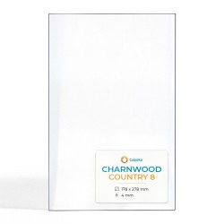 Vitre Charnwood COUNTRY 8 - Verre Rectangle pour poêle à bois