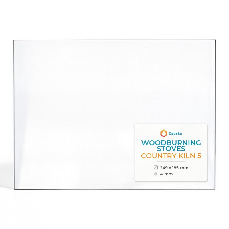 Replacement Glass Country Kiln 5 Rectangular Panel - Capska