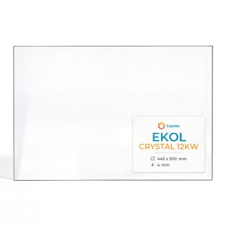Vitre Ekol CRYSTAL 12KW - Verre Rectangle pour poêle à bois