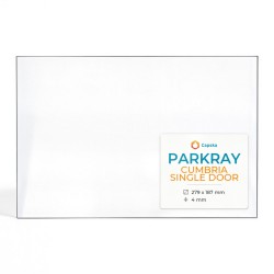 Vitre Parkray CUMBRIA SINGLE DOOR - Verre Rectangle pour poêle à bois