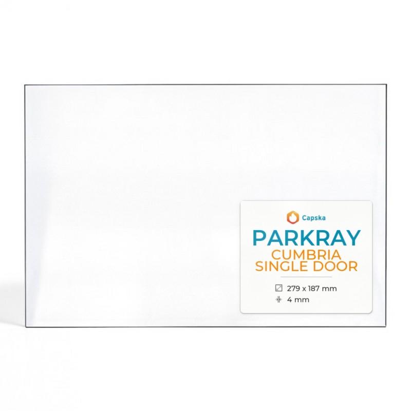 Vetro Parkray CUMBRIA SINGLE DOOR - Vetro Rettangolo per stufa a legna