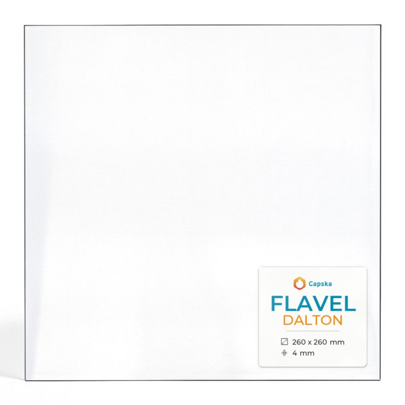 Flavel DALTON Glass - Rectangular Panel for Wood Burning Stove