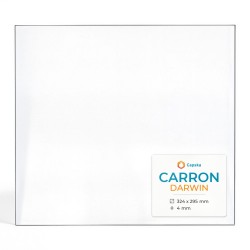 Carron DARWIN Glass - Rectangular glass panel for wood burning stove