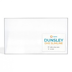Vitre Dunsley DH5 SLIMLINE - Verre Rectangle pour poêle à bois