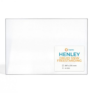 Henley DRUID 12KW Freestanding Glass Stove Panel