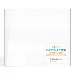 Castmaster DUNROBIN (DOUBLE DOOR) Glas - Rechteck Kaminglas für Kaminofen