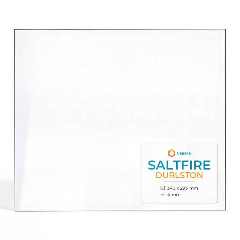 Vitre Saltfire DURLSTON - Verre Rectangle pour poêle à bois