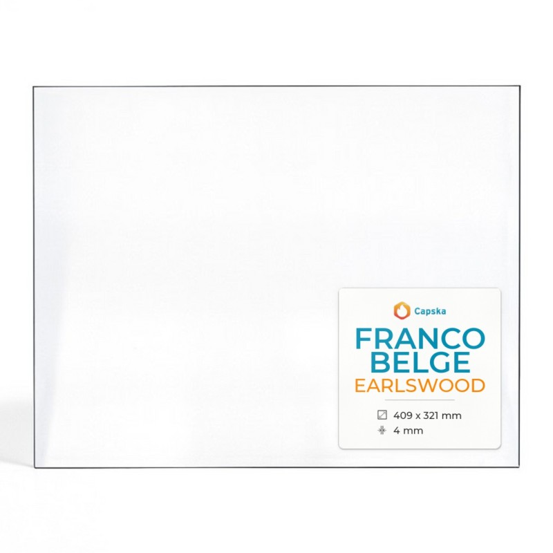 Vetro Franco Belge EARLSWOOD - Vetro Rettangolo per stufa a legna