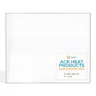 Acr Heat Products EARLSWOOD MK3 Glas - Rechteck Kaminglas