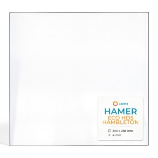 Vitre Hamer ECO HD5 HAMBLETON - Verre Rectangle pour poêle à bois