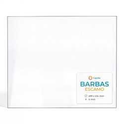 Barbas ESCAMO Glas - Rechteck Kaminglas für Kaminofen