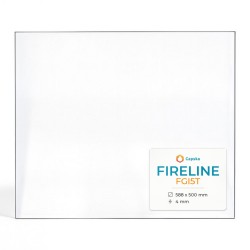 Fireline FGI5T Glass - Rectangular glass panel for wood burning stove