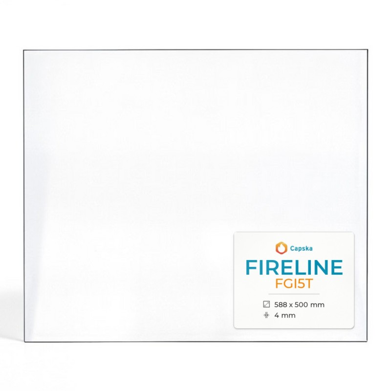 Fireline FGI5T Glass Panel for Wood Burning Stove