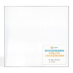 Vitre Woodwarm FIRELITE / WOODWARM - Verre Rectangle pour poêle à bois