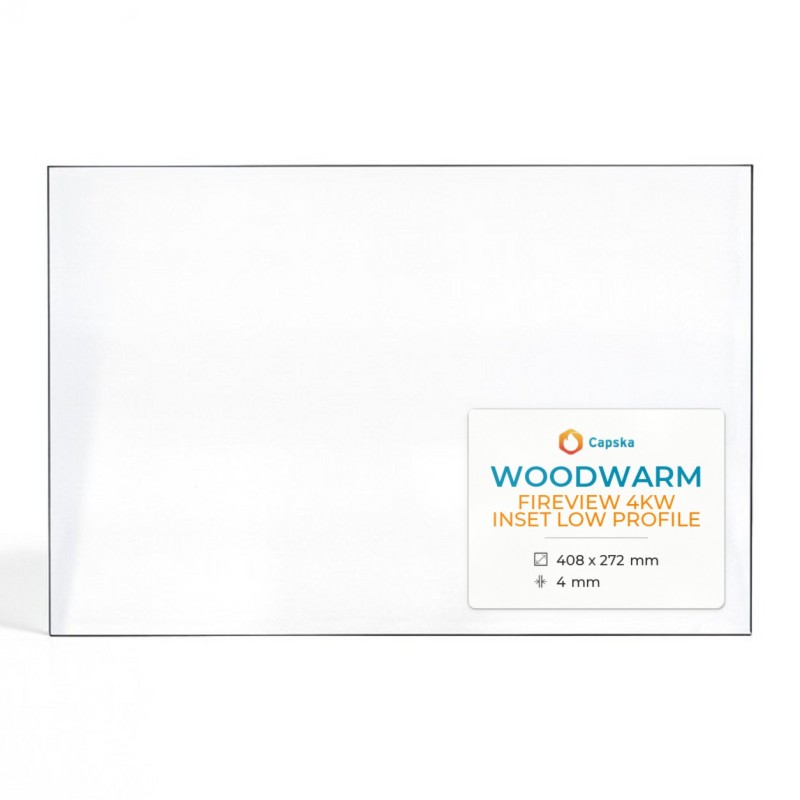 Vetro Woodwarm FIREVIEW 4KW INSET LOW PROFILE
