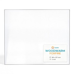 Vitre Woodwarm FOXFIRE - Verre Rectangle pour poêle à bois