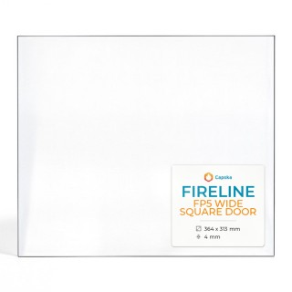 Vetro Fireline FP5 WIDE SQUARE DOOR - Vetro Rettangolo per stufa a legna
