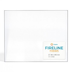 Vitre Fireline FX5W5 - Verre Rectangle pour poêle à bois