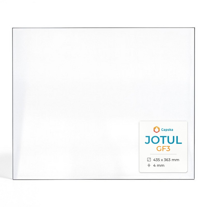 Vetro Jotul GF3 - Rettangolo per stufa a gas