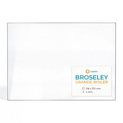 Vitre Broseley GRANDE BOILER - Verre Rectangle pour poêle à bois