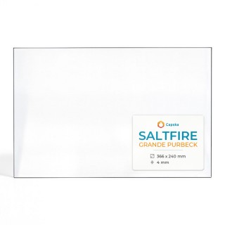 Saltfire GRANDE PURBECK Glas - Rechteck Kaminglas für Kaminofen