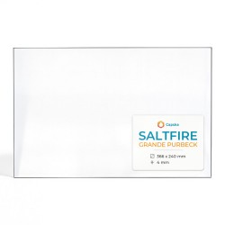 Vetro Saltfire GRANDE PURBECK - Vetro Rettangolo per stufa a legna