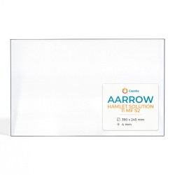 Vitre Aarrow HAMLET SOLUTION 11 MF S2 - Verre Rectangle pour poêle à bois
