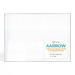 Aarrow HAMLET SOLUTION 5 WIDESCREEN Glass - Rectangular glass panel for wood burning stove