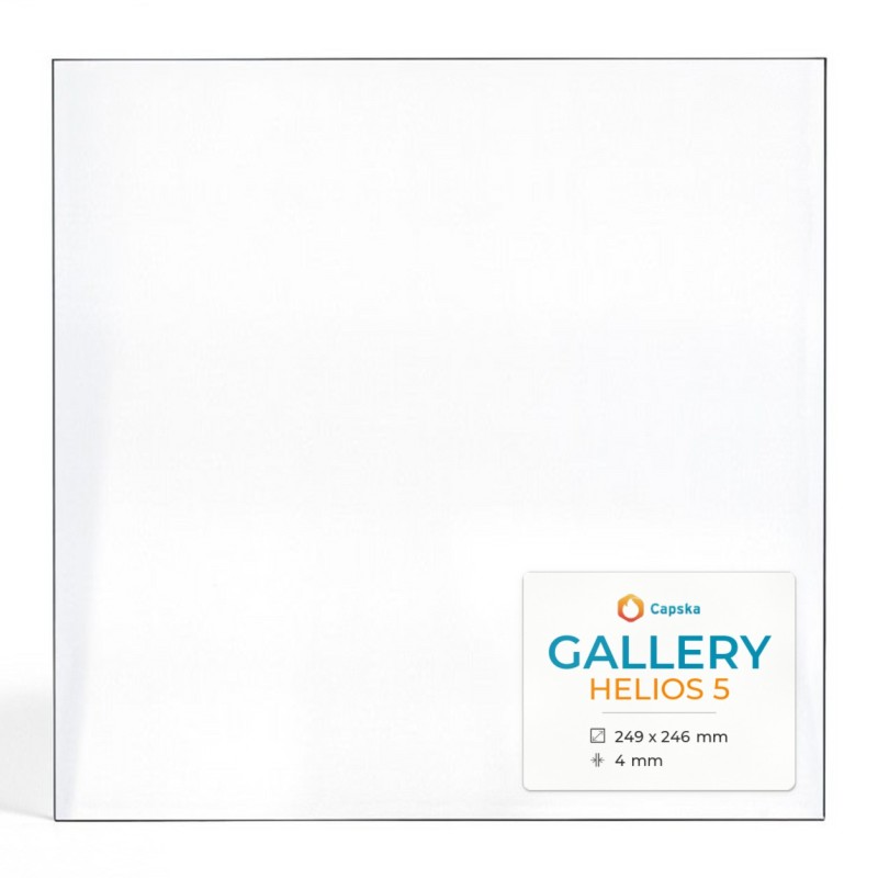Gallery HELIOS 5 Glass - Rectangular Panel for Wood Burning Stove