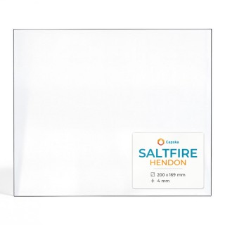 Vitre Saltfire HENDON - Verre Rectangle pour poêle à bois