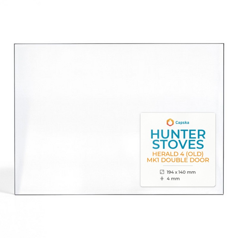 Hunter Herald 4 (Old) MK1 Double Door Glass - Rectangular Panel