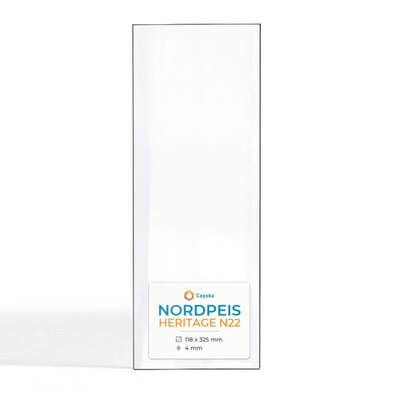 Nordpeis Heritage N22 Ersatzglas Rechteckig scheibe - Capska
