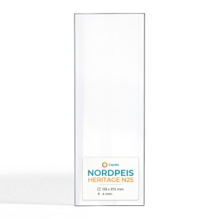 Nordpeis HERITAGE N25 Glass Panel - Rectangular for Wood Burning Stove