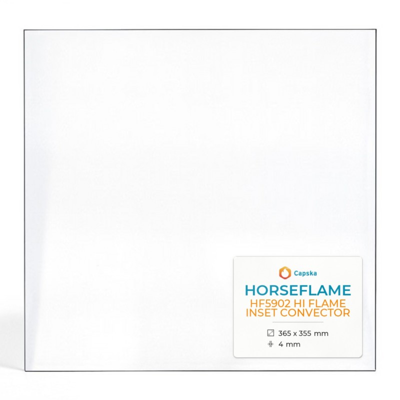 Vitre Horseflame HF5902 HI FLAME INSET CONVECTOR - Verre Rectangle pour poêle à bois