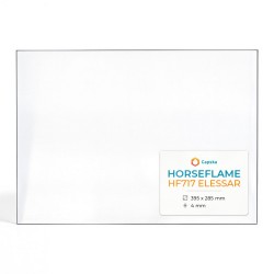 Vitre Horseflame HF717 ELESSAR - Verre Rectangle pour poêle à bois