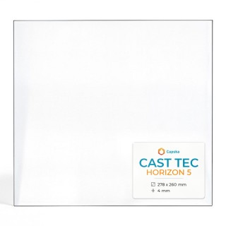 Cast Tec HORIZON 5 Glas - Rechteck Kaminglas für Kaminofen