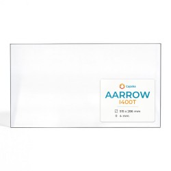 Vitre Aarrow I400T - Verre Rectangle pour poêle à bois