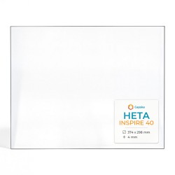 Vetro Heta INSPIRE 40 - Vetro Rettangolo per stufa a legna