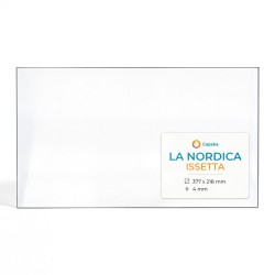 Vetro La Nordica ISSETTA - Vetro Rettangolo per stufa a legna