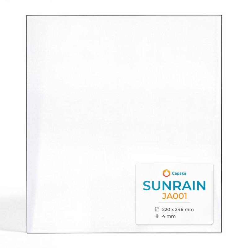 Vitre Sunrain JA001 - Verre Rectangle pour poêle à bois