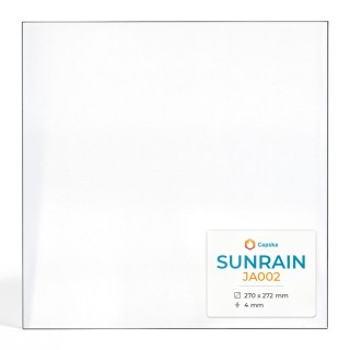 Sunrain JA002 Glas - Rechteck Kaminglas für Kaminofen