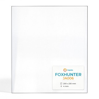 Vitre Foxhunter JA006 - Verre Rectangle pour poêle à bois