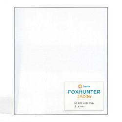 Foxhunter JA006 Glas - Rechteck Kaminglas für Kaminofen
