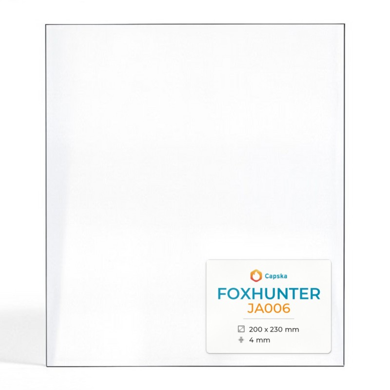Vetro Foxhunter JA006 - Vetro Rettangolo per stufa a legna